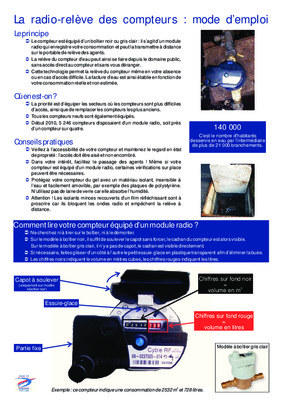 communication releve de compteurs Book