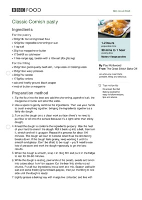 pasty Book