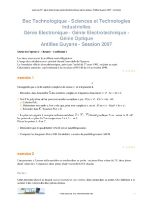 corrige sujet bac sti genie electrotechnique Book