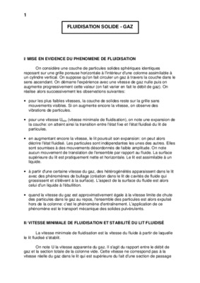 fluidisation gaz solide Book