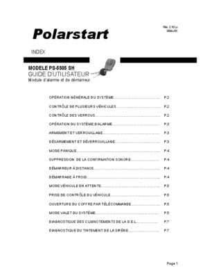 polarstart 104 Book