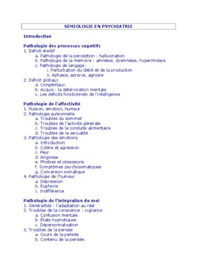 semiologie en psychiatrie Book