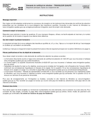 travailleur qualifie bureau des visas Book
