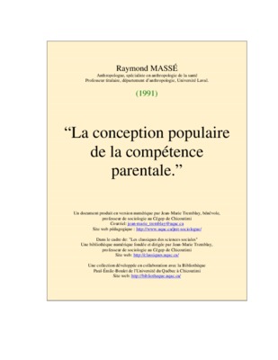 guide de steinhauer competence parentale Book