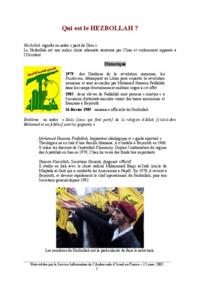 hezbollah Book