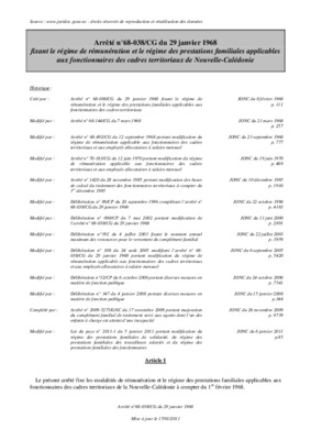 arrete du 11 mars 1968 Book