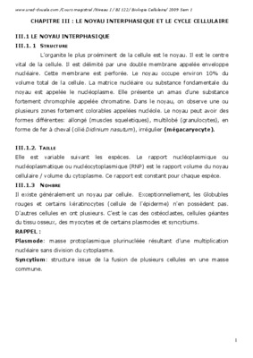 noyau interphasique Book