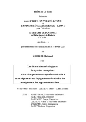 determinismes Book