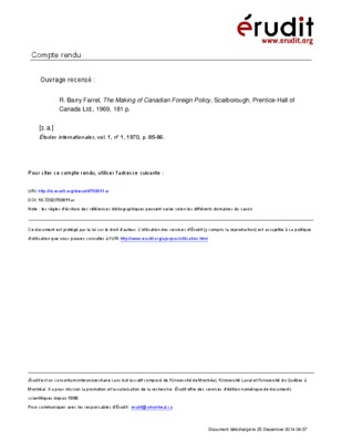 policy making Book
