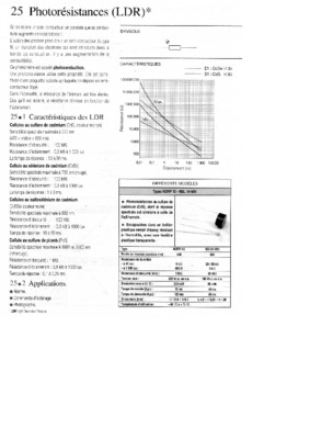 generalites sur les photoresistances Book