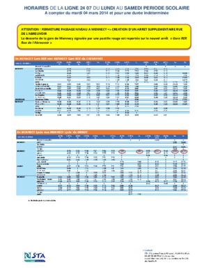 horaires rer d mennecy Book
