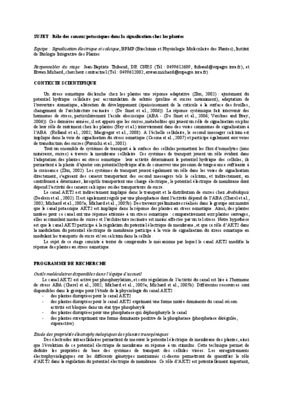 dimensionnement des canaux de signalisation Book