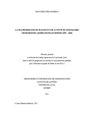 blogue Book