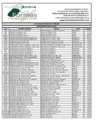 formulas cosmeticas farmaceuticas Book