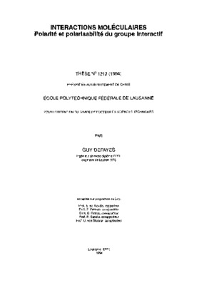 polarisabilite Book