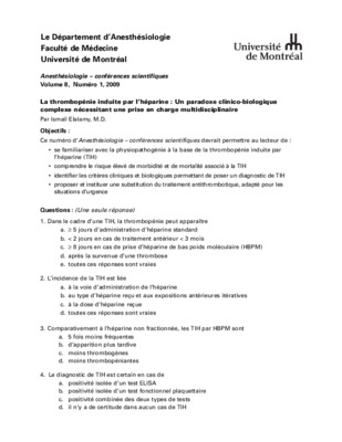 pharmacologie en anesthesiologie Book