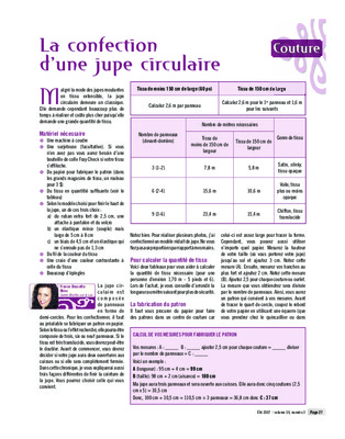 confection jupe Book