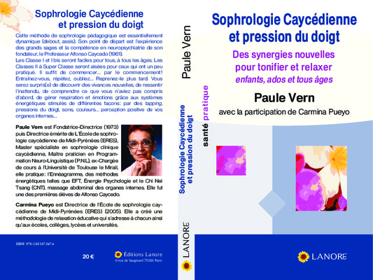 la sophrologie et les patients Book
