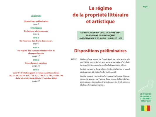 propriete de k_oeuvre litteraire Book