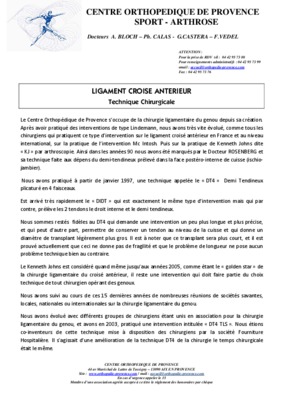 arthrose et sport Book