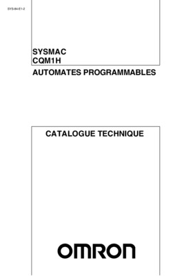 cpu module sysmac c20 Book