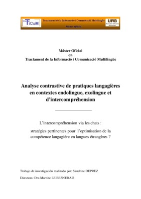communication exolingue Book