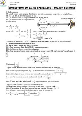 correction du dm de specialite tuyaux sonores Book