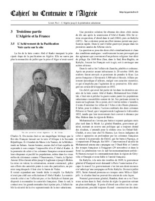 centenaire algerie Book