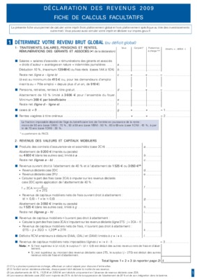 fiche calculs facultatifs 2012 Book