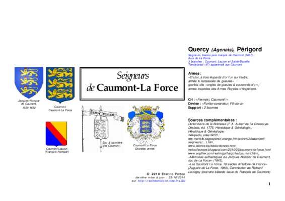 caumont Book