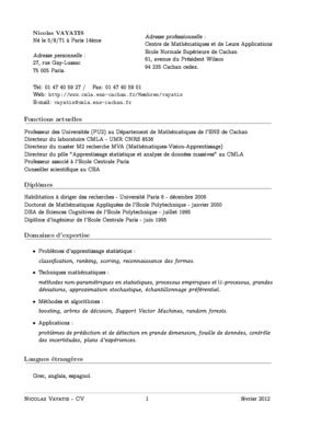 vayatis statistiques exercices Book