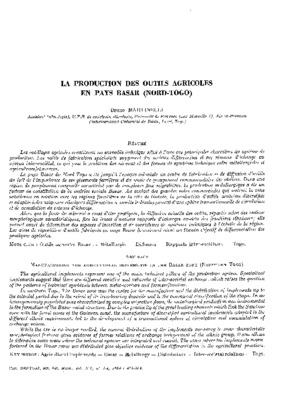 outils de production Book