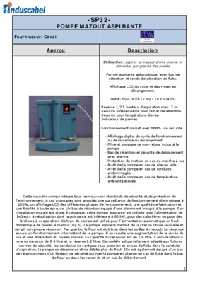 pompe ekerle sp32 Book