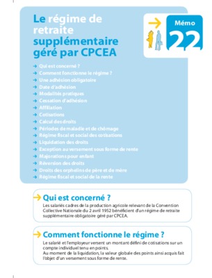 regime de retraite Book