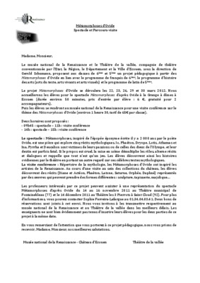 parcours spectacle Book