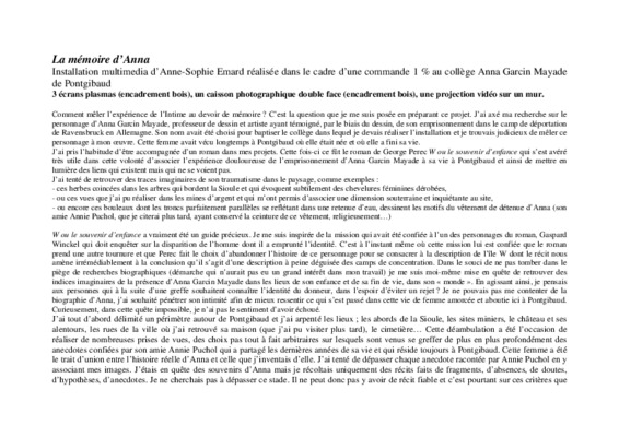 aprcu sur cette roman Book