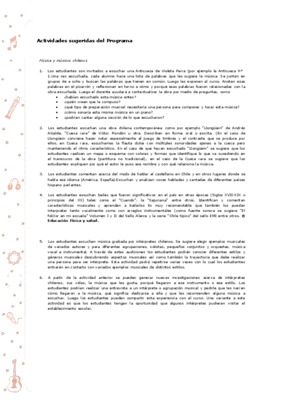 programa de actividades santillana Book
