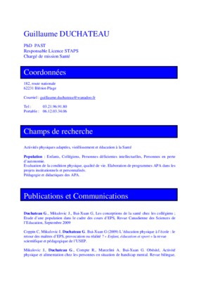 duchateau Book