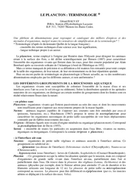plancton oceanique Book