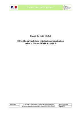 calcul du cout global objectifs methodologie et principes d _immobilier Book