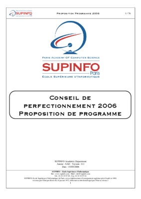 conseil de perfectionnement master Book
