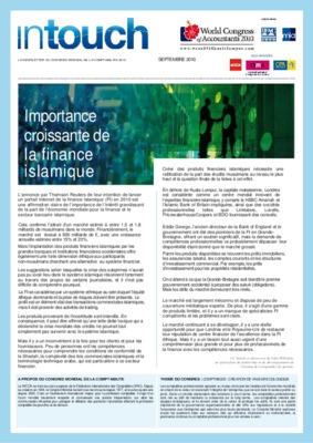 c importance de la finance islamique Book