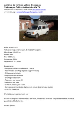 westfalia vw Book
