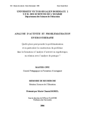 activite ergotherapie Book