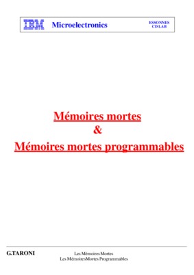 memoires mortes Book