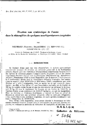 fixation symbiotique de l_azote et developpement durable dans le Book
