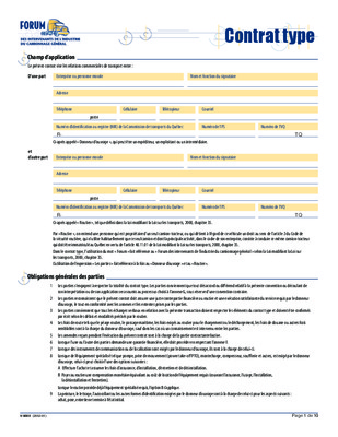 contrat type de refacturation de service inter groupe Book