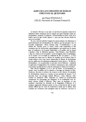 albucius Book