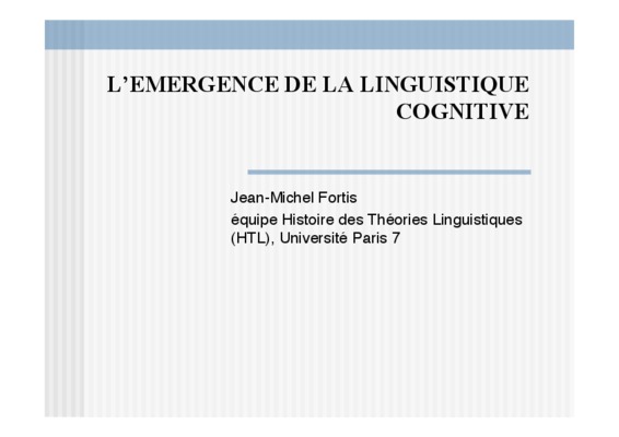 emergence de la linguistique de l_enonciation Book