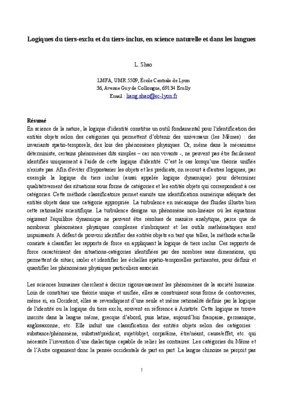 tiers exclu Book